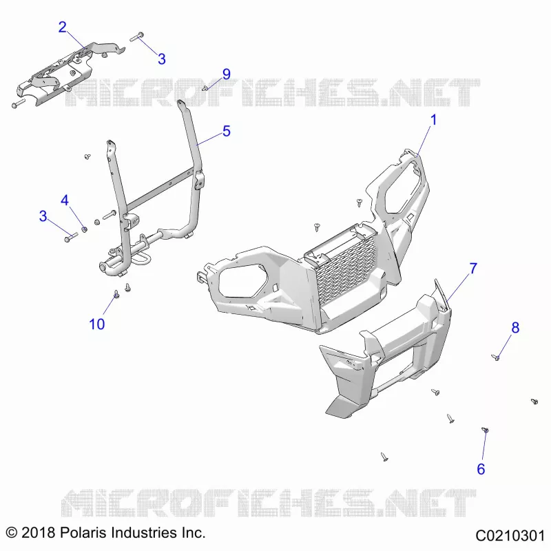 PARAURTI ANTERIORE AND MOUNTING