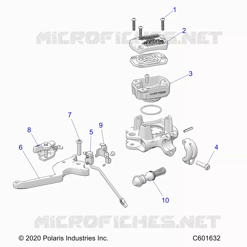BRAKES, CILINDRO PRINCIPALE ASM.