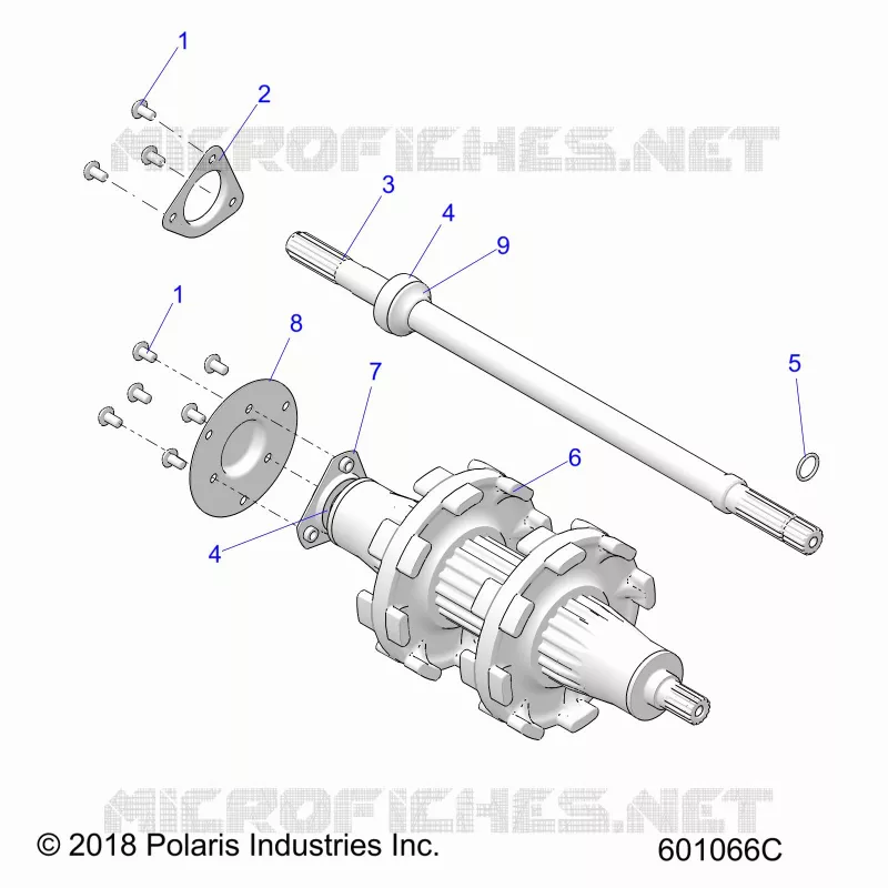 DRIVE TRAIN, JACKSHAFT AND ALBERO DI TRASMISSIONE
