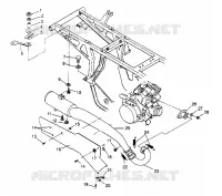 IMPIANTO DI SCARICO  2x4 400L W957540 (4930093009A011)