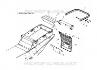 TELAIO, REAR PARAURTI , HITCH AND SNOW FLAP