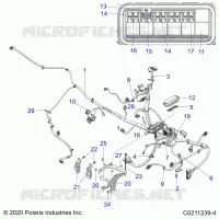 ELETTRICO, MAIN WIRE HARNESS