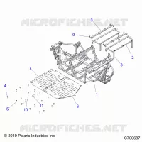 CHASSIS, MAIN TELAIO