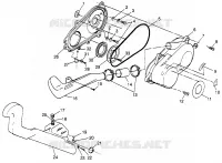COPERCHIO FRIZIONE (SPORT) Sport 400L W97BA38C (4940124012C005)