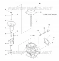 MOTORE, CARBURATORE UPPER