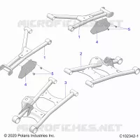 SOSPENSIONE POSTERIORE CONTROL ARMS