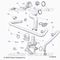 MOTORE, WATERPUMP AND BYPASS