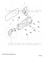 DRIVE TRAIN, COPERCHIO FRIZIONE AND DUCTING