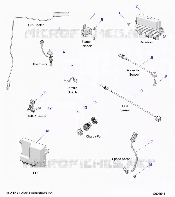 ELETTRICO, COMPONENTS