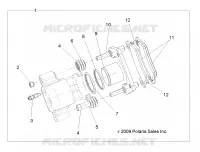 FRENO POSTERIORE CALIPER