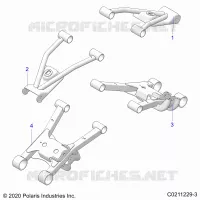 SOSPENSIONE POSTERIORE CONTROL ARMS