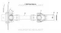 TRASMISSIONE, REAR PROP ALBERO