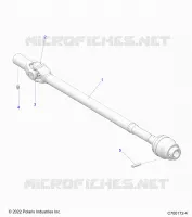 TRASMISSIONE, FRONT PROP SHAFT