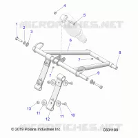 SUSPENSION, ANTERIORE COPPIA ARM