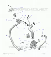 MOTORE, WATERPUMP AND BYPASS