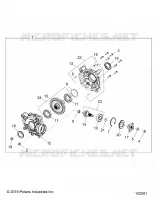 TRASMISSIONE, REAR GEARCASE INTERNALS