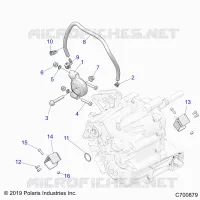 TRASMISSIONE, MAIN GEARCASE MOUNTING