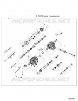DRIVE TRAIN, PRINCIPALE SCATOLA INGRANAGGI INTERNALS