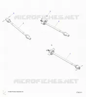 TRASMISSIONE, FRONT, MID, REAR PROP SHAFT