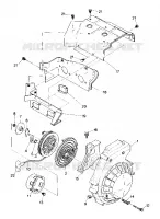 RINCULO  ANTIPASTO  AND VENTILATORE HOUSING Sprint ES (4916811681042A)