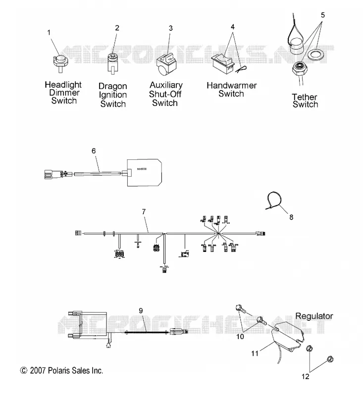 INTERRUTTORI and COMPONENTS
