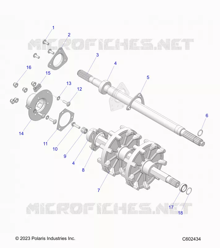 DRIVE TRAIN, JACKSHAFT AND ALBERO DI TRASMISSIONE