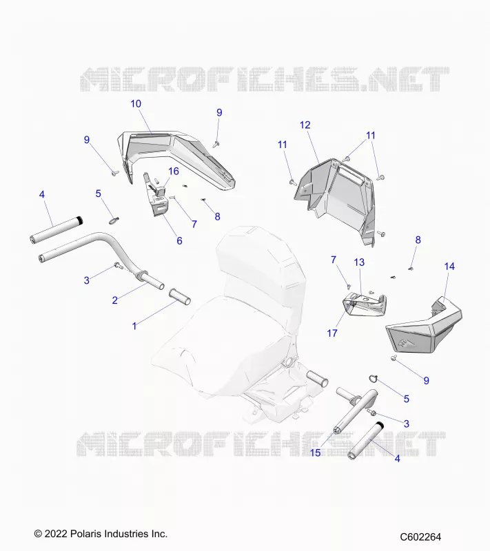 BODY, PASSENGER HANDHOLD ASM.