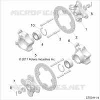 SUSPENSION, PORTAPACCHI POSTERIORE AND HUB