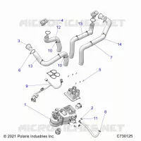 MOTORE, HEATER, CAB