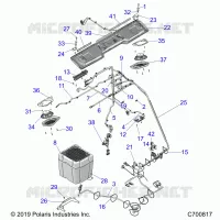 OPT, PREP AUDIO ELETTRICO COMPONANTS (ROOF) R20RSU99/A/B (C700817)
