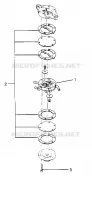 POMPA DI BENZINA XLT TOURING 0952857 and  EUROPEAN XLT TOURING E952857 (4929172917C012)