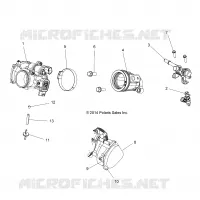 ENGINE, CORPO FARFALLATO AND FUEL RAIL