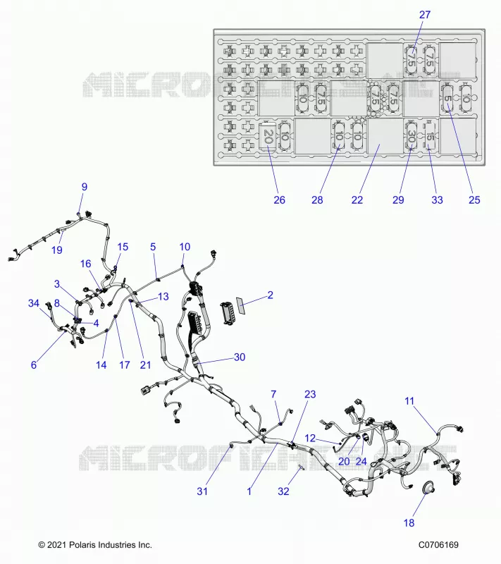 ELETTRICO, WIRE HARNESS