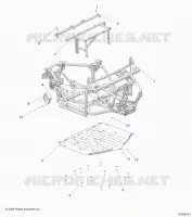 CHASSIS, MAIN FRAME AND SCIARED PLATES