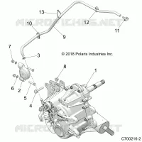 DRIVE TRAIN, MAIN SCATOLA INGRANAGGI MONTAGGIO