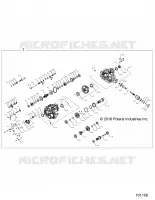 DRIVE TRAIN, PRINCIPALE SCATOLA INGRANAGGI INTERNALS