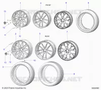 RUOTAS, FRONT AND REAR