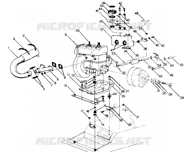 MONTAGGIO DEL MOTORE Sprint and Sprint E/S (4912721272014A)