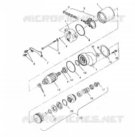 AVVIAMENTO MOTORE 6x6 400L, SWEDISH S948740 and  NORWEGIAN N948740 (4926812681054A)