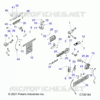 ELETTRICO, WIRE HARNESS COMPONENTS, AND LICENSE PLATE