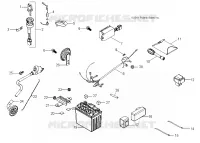ELETTRICO, SWITCHES, HARNESS AND PARTS