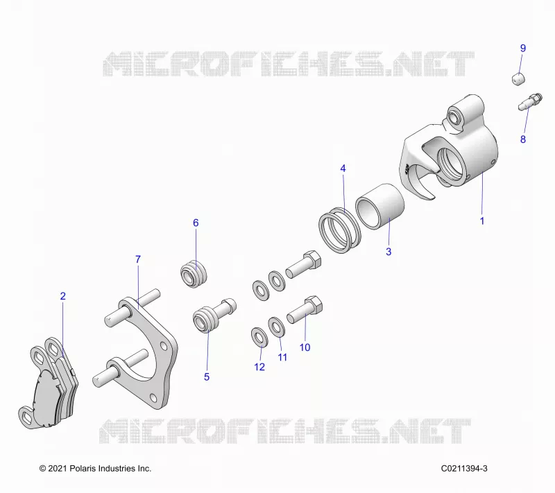 BRAKES, PINZA POSTERIORE
