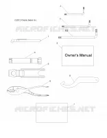 REFERENCES, TOOL KIT AND MANUALE DEL PROPRIETARIOS