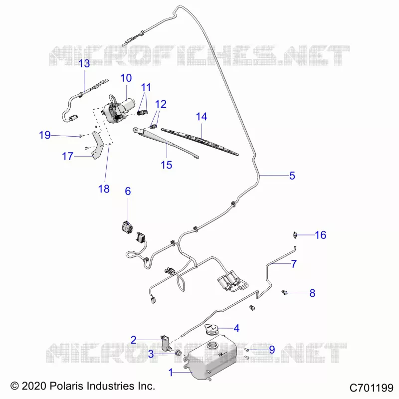 BODY, WATER BOTTLE PUMP ASM AND WIPER KIT