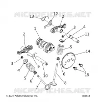 MOTORE, VALVETRAIN