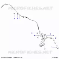 FRENO DI STAZIONAMENTO BRAKE HANDLE