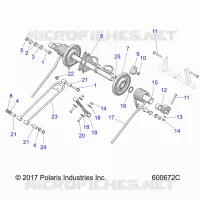 SUSPENSION, POSTERIORE COPPIA ARM