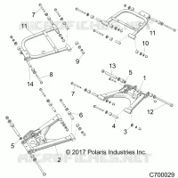 SOSPENSIONE POSTERIORE CONTROL ARMS