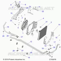 ENGINE, SISTEMA DI RAFFREDDAMENTO
