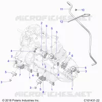 ENGINE, TRASMISSIONE MOUNTING & LONG BLOCK